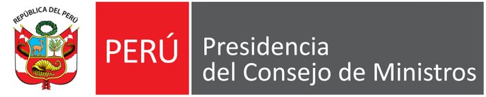 Logo PCM Presidencia del Consejo de Ministros Perú – cliente TecnoRedPerú